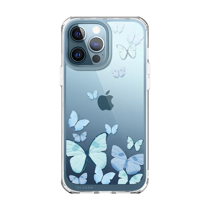 iPhone 13 Pro Max Halo Case(open box) - Butterfly Blue