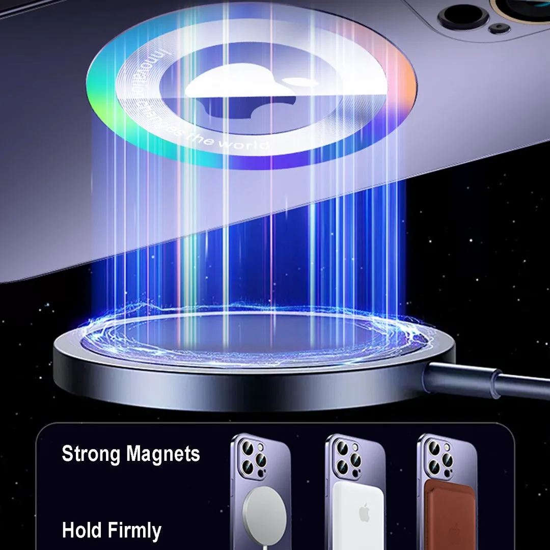 iPhone 14 Pro Colorful Logo Magnetic Protective Case