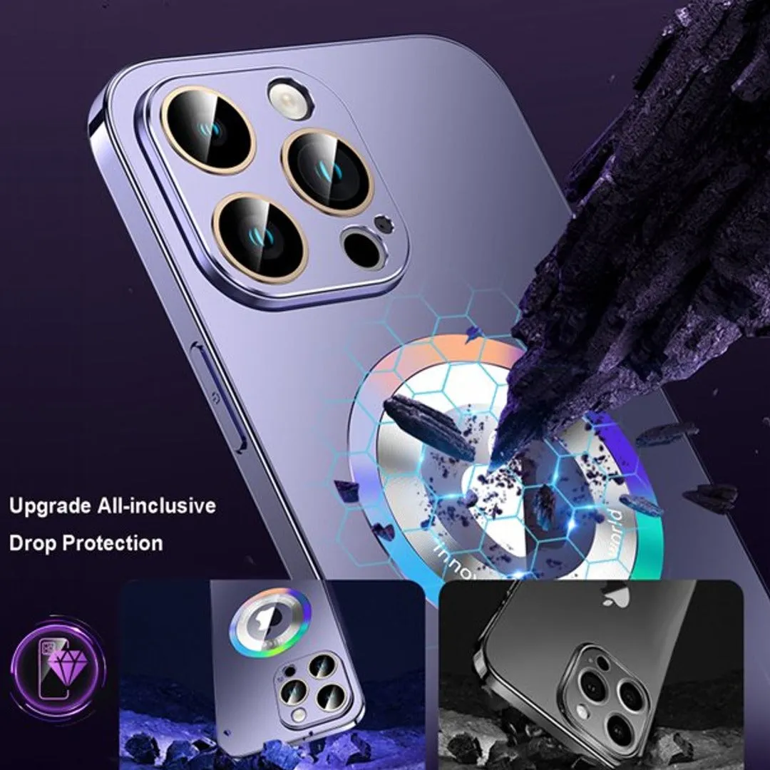 iPhone 14 Pro Colorful Logo Magnetic Protective Case