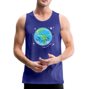 Kawaii Earth Men’s Premium Tank