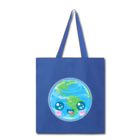 Kawaii Earth Tote Bag