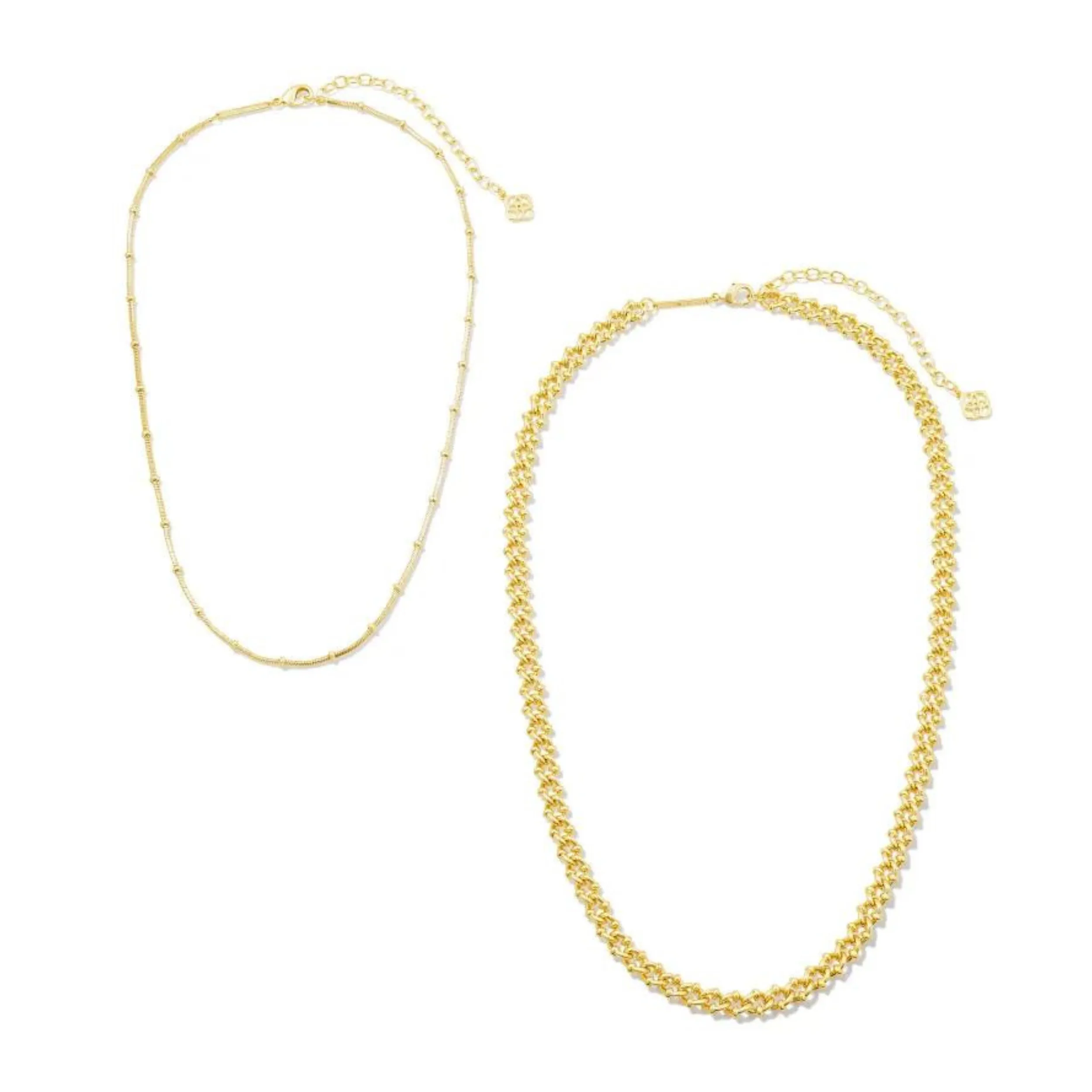 Kendra Scott | Lonnie Set of 2 Chain Necklaces in Gold