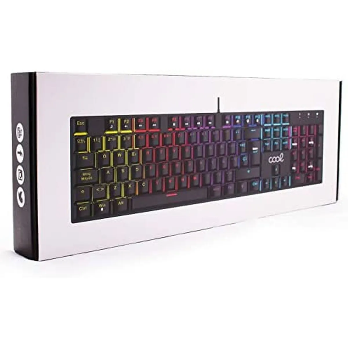 Keyboard Cool Austin Spanish Qwerty RGB