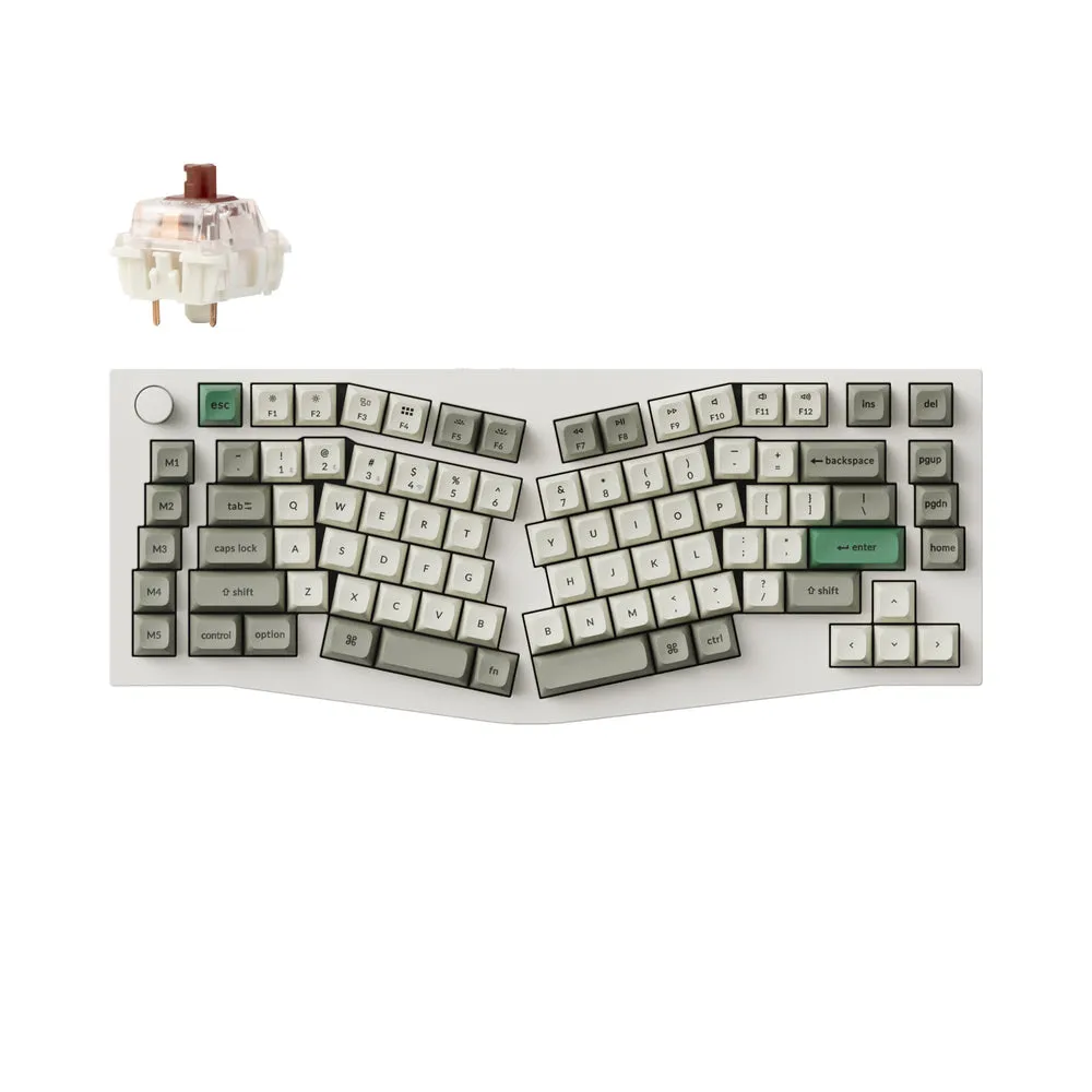 Keychron Q10 Max (Alice Layout) QMK/VIA Wireless Custom Mechanical Keyboard(US ANSI Layout)