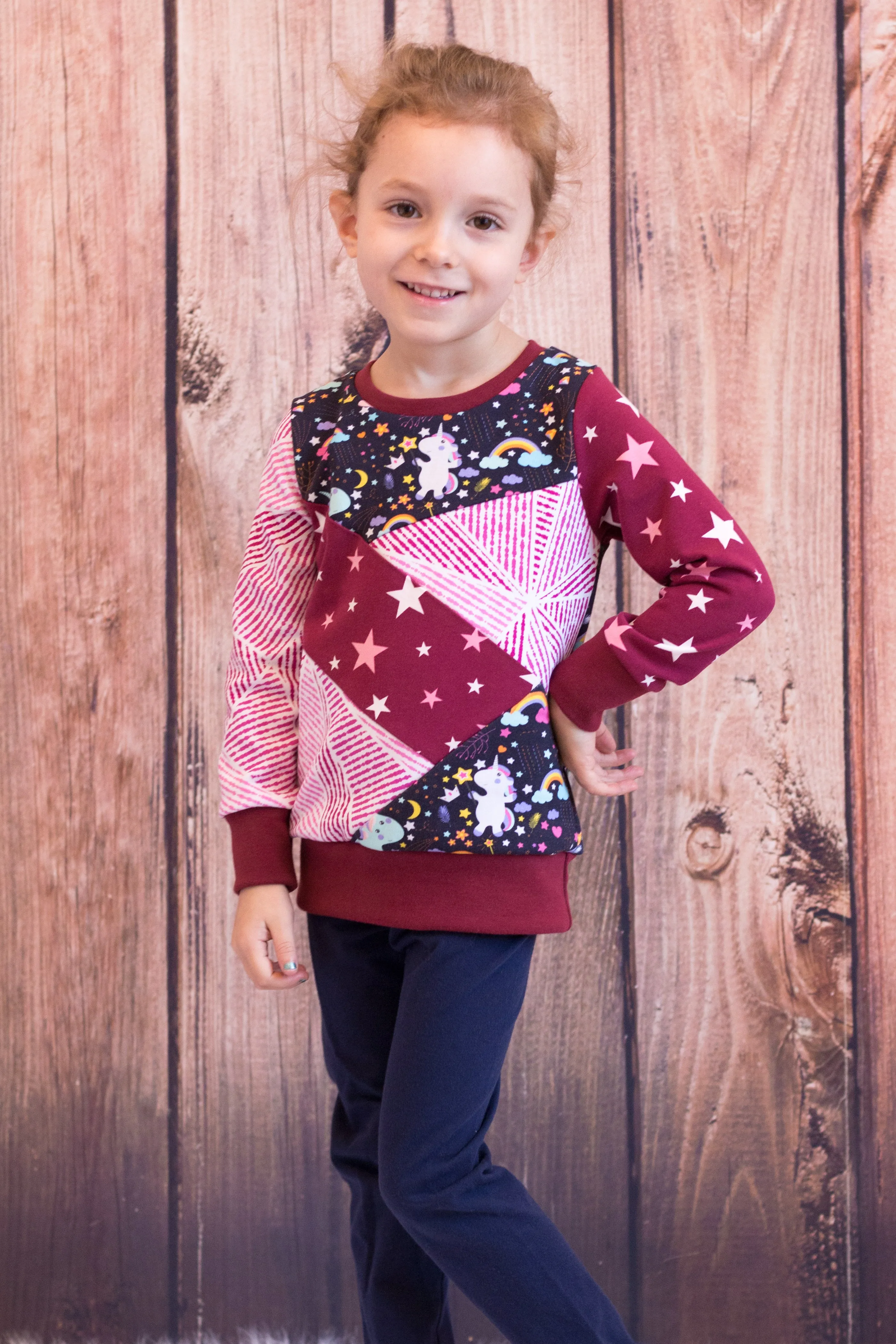 Kids Sew Scrappy Top Pattern