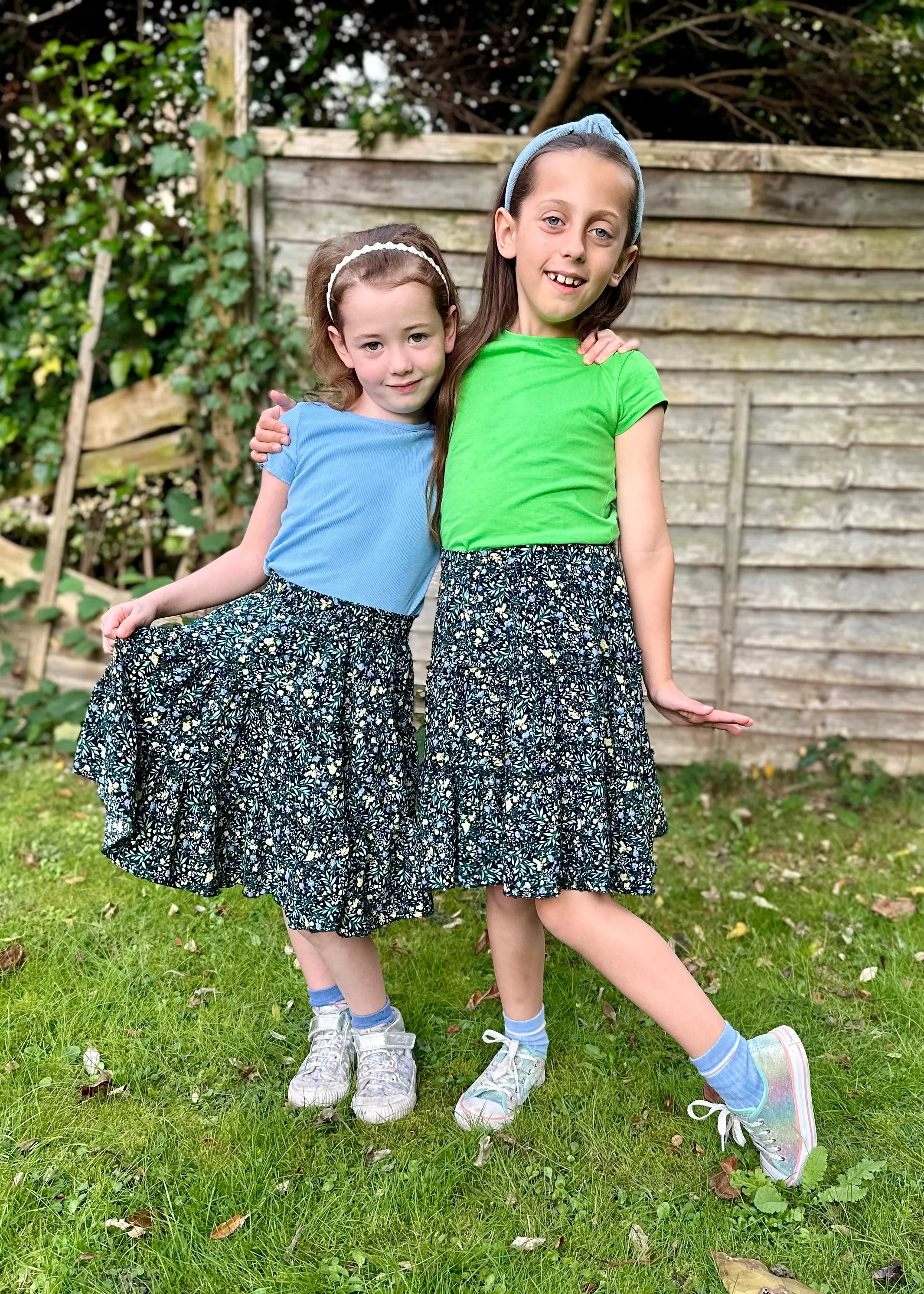 Kids Theresa Tiered Skirt Pattern