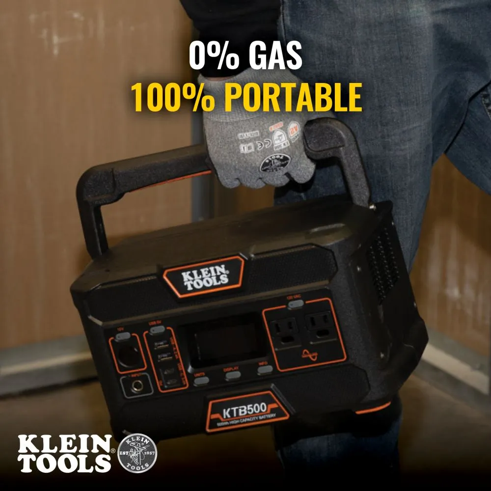 Klein KTB500 Portable Power Station, 500W