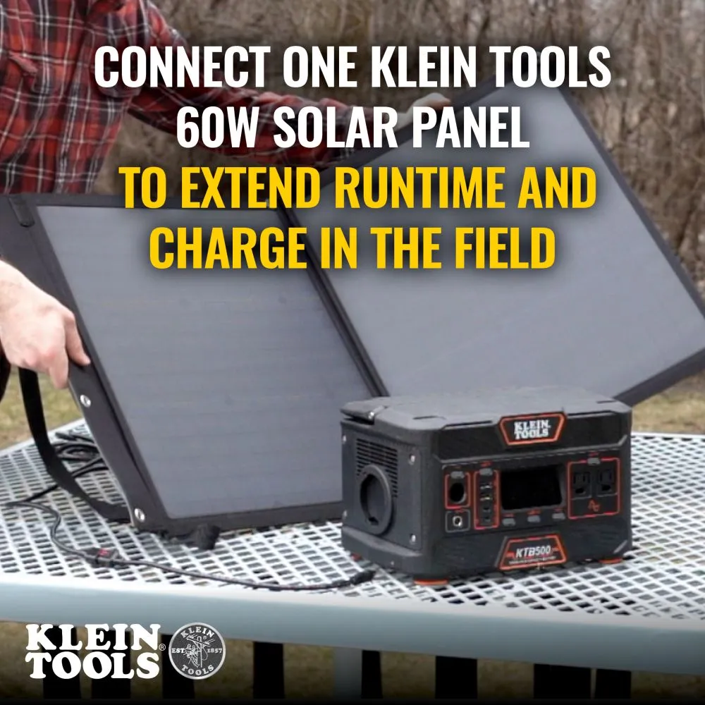 Klein KTB500 Portable Power Station, 500W