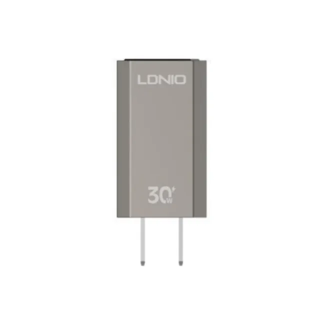 LDNIO A2527C 30W PD   QC3.0 Wall Charger – US with Type-C to Lightning Cable