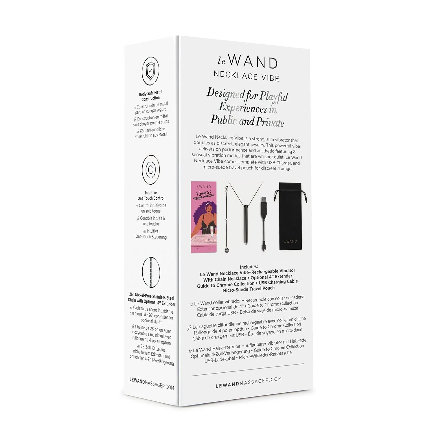 Le Wand Neckless Vibe Vibrator