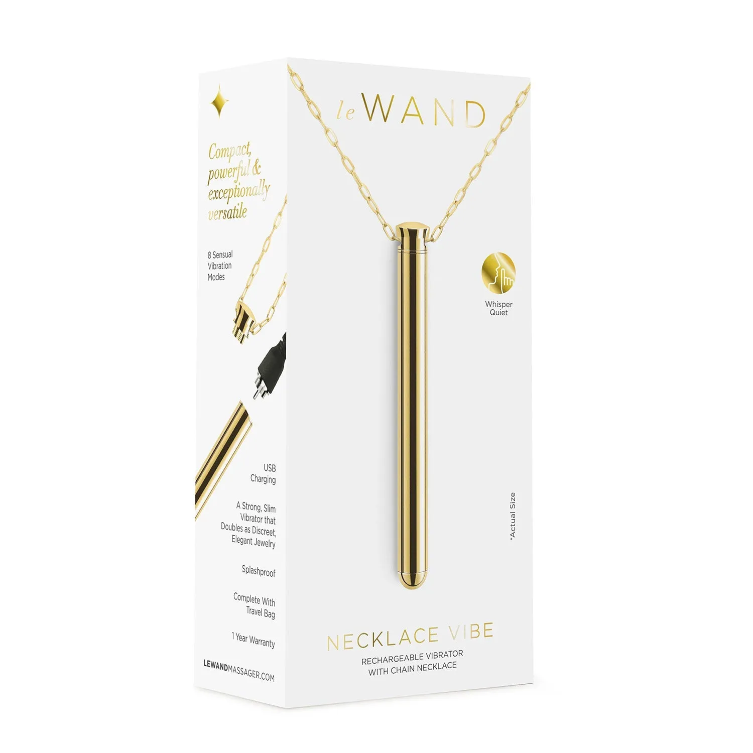 Le Wand Neckless Vibe Vibrator