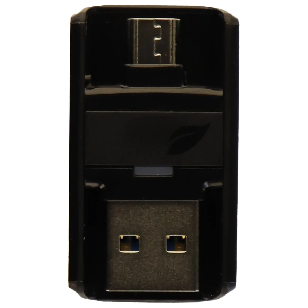 LEEF Bridge 3.0 USB Storage Flash Drive with Micro-USB Plug - Black (16GB)