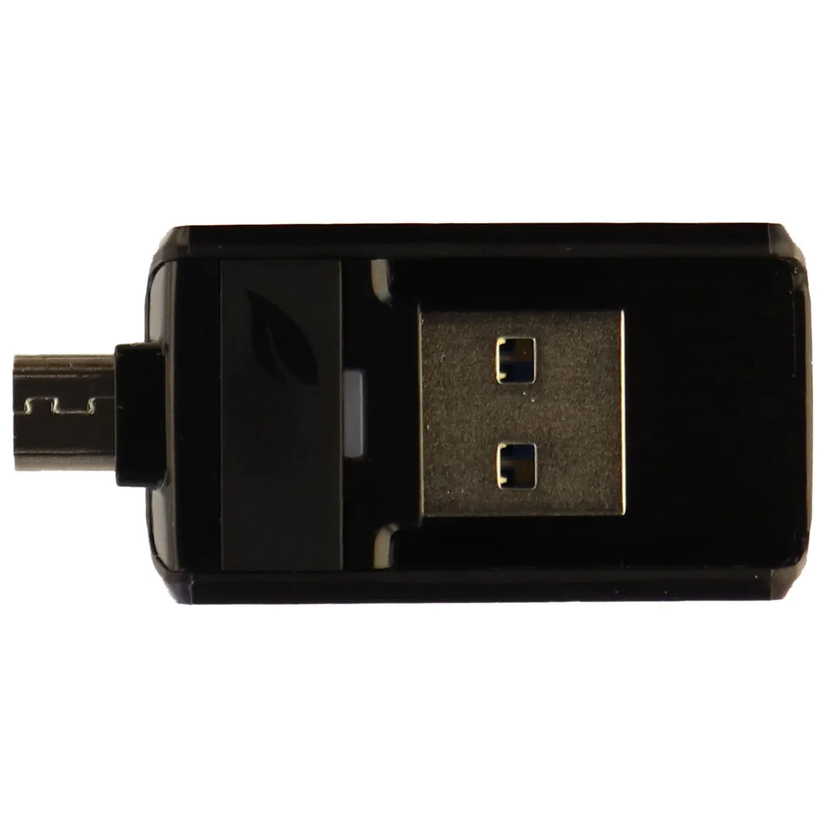 LEEF Bridge 3.0 USB Storage Flash Drive with Micro-USB Plug - Black (16GB)