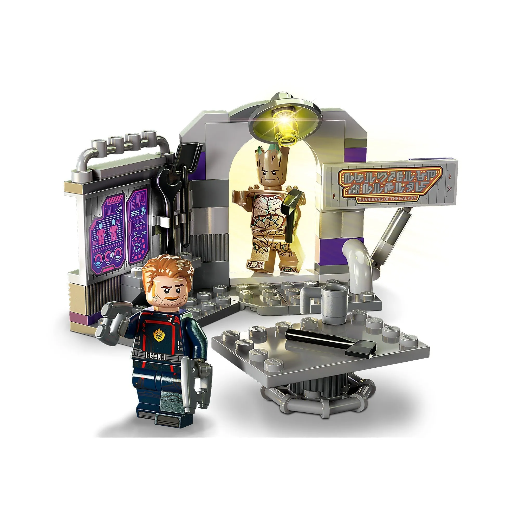 LEGO Marvel Guardians of the Galaxy Headquarters, 76253, Ages 7 , 67 Pieces