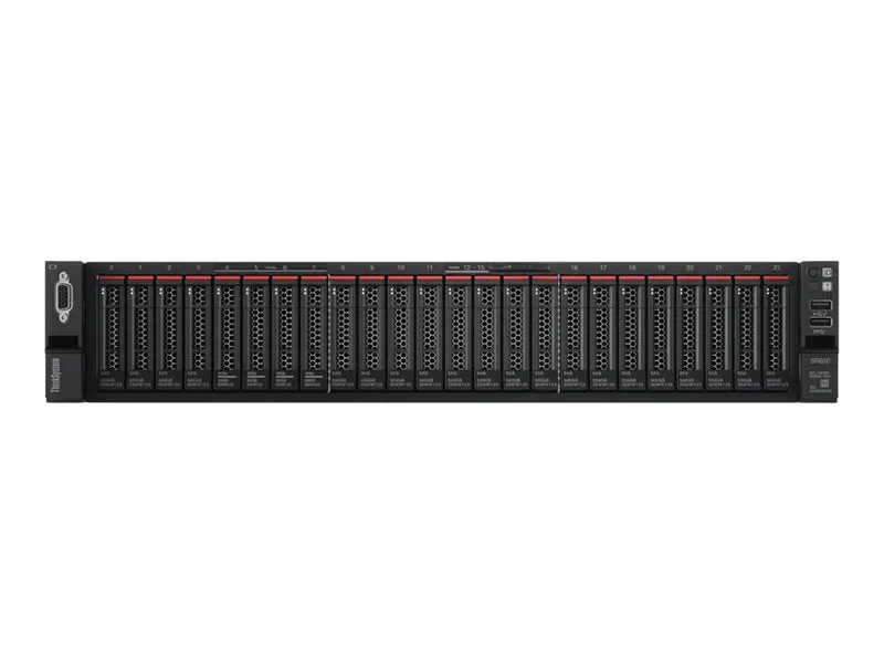 Lenovo Thinksystem Sr650 7X06 - Server - Rack-Mountable - 2U - 2-Way - 1 X Xeon Silver 4210R / 2.4 Ghz - Ram 32 Gb - Sas