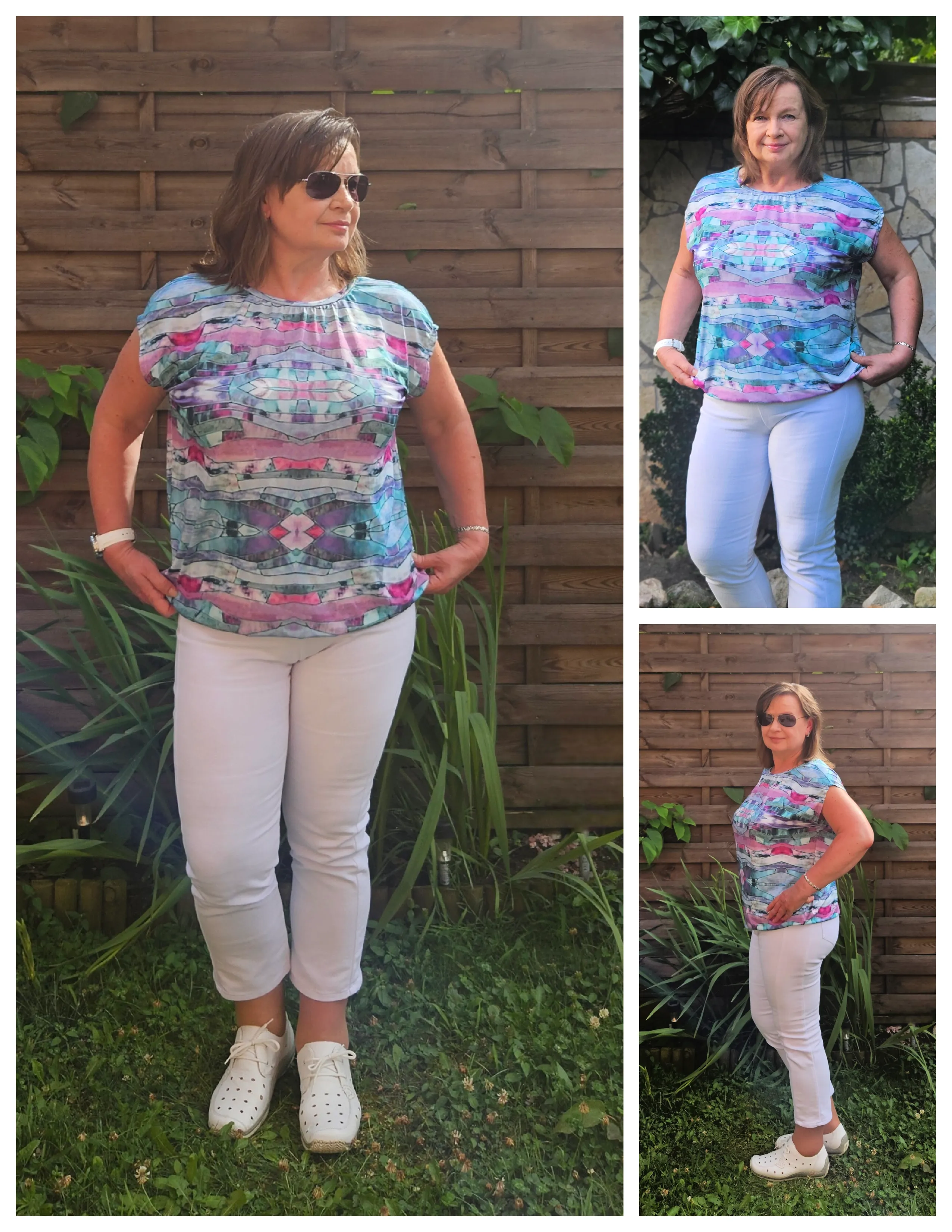 Lisa Bubble Hem Dolman Top Pattern