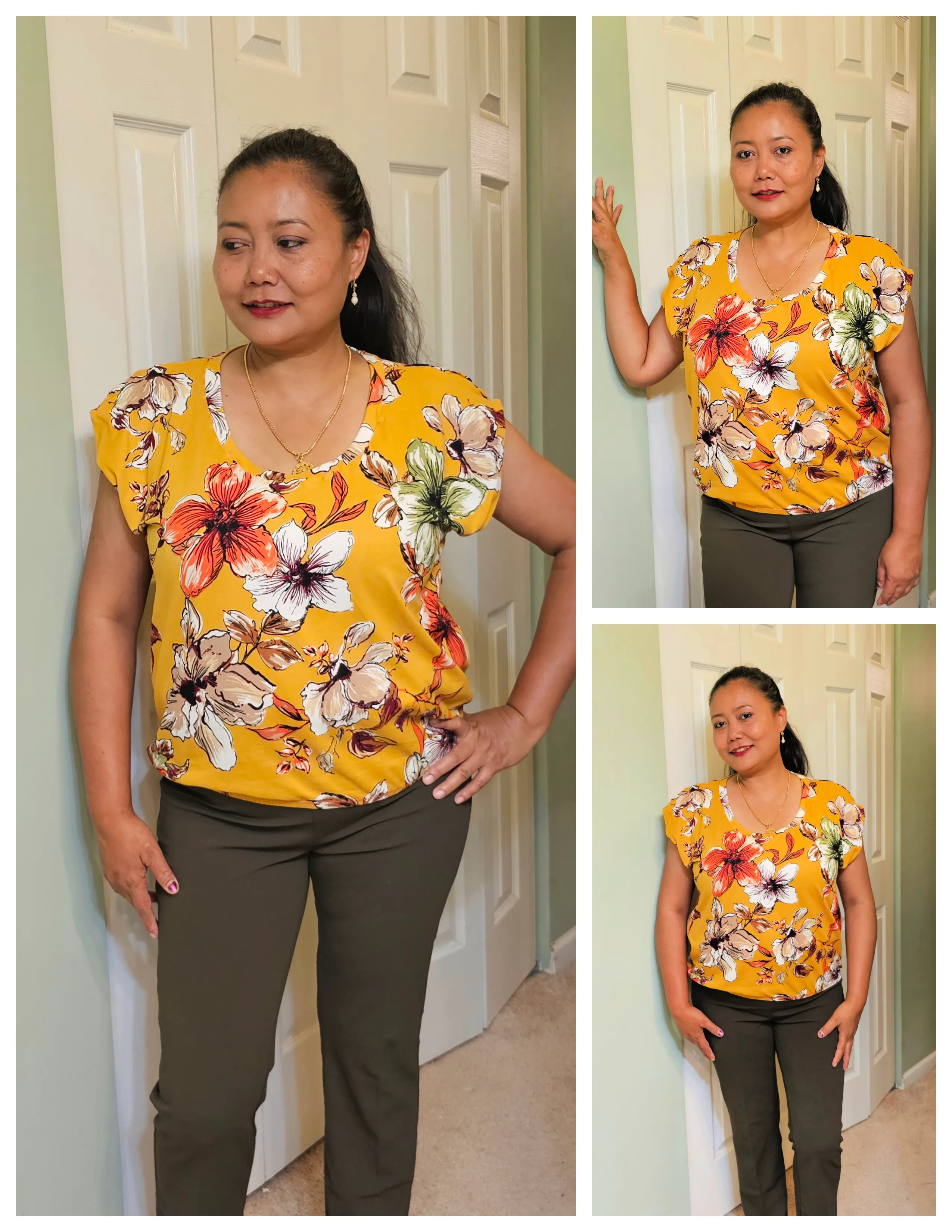 Lisa Bubble Hem Dolman Top Pattern