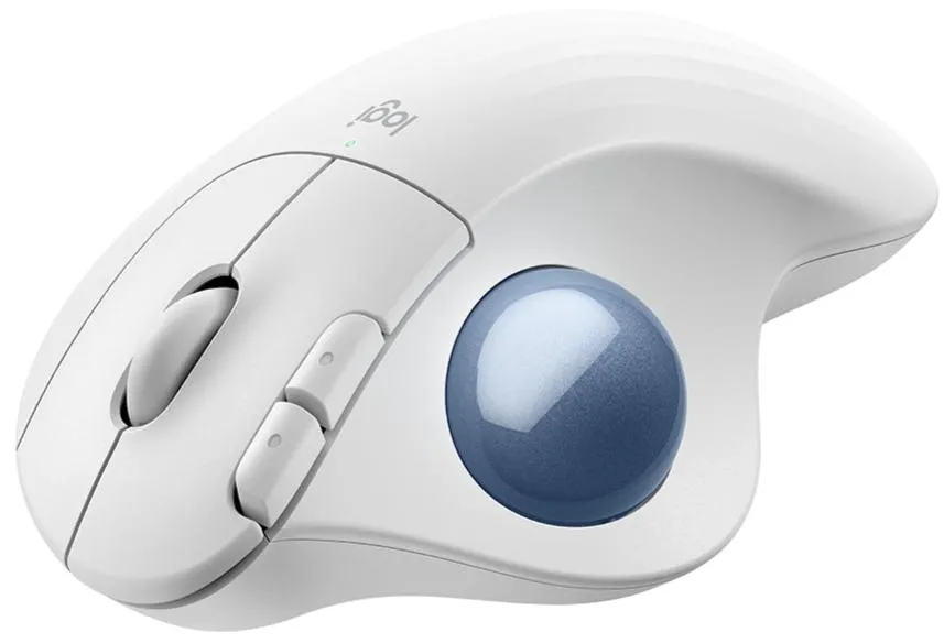 Logitech Ergo M575S Trackball Mouse 無線軌跡球滑鼠 - White 白色 910-007032 原裝行貨