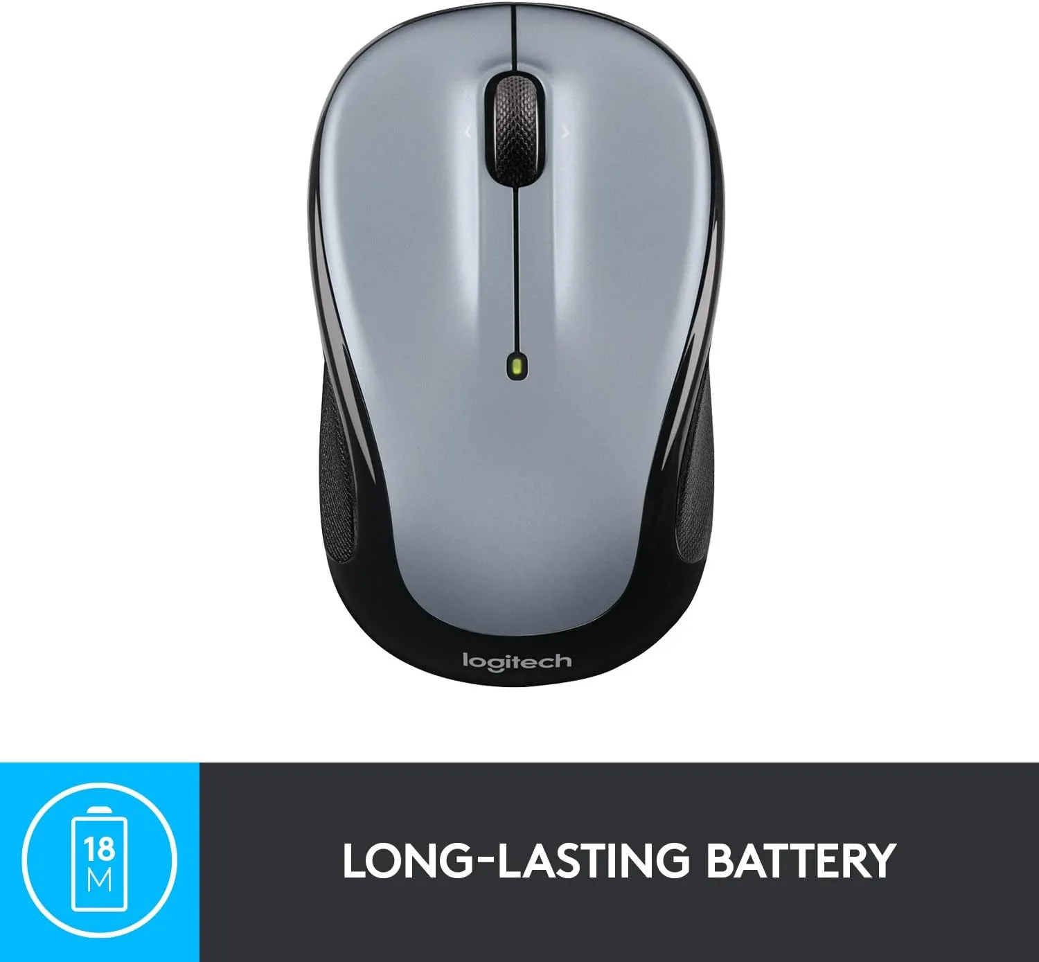 Logitech M325S Wireless Mouse 無線滑鼠 - Light Grey淺灰色 910-006817 原裝行貨