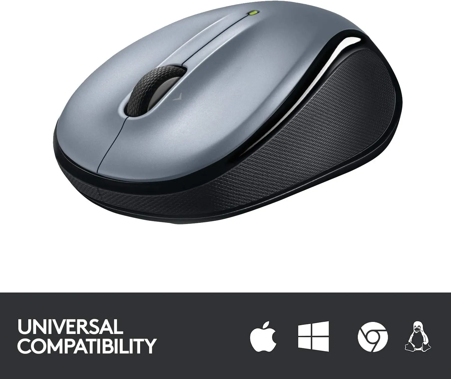 Logitech M325S Wireless Mouse 無線滑鼠 - Light Grey淺灰色 910-006817 原裝行貨