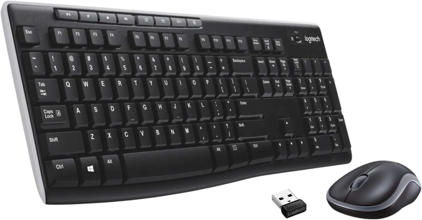 Logitech MK270r Wireless Keyboard and Mouse Combo Set (English Version) 920-006314 原裝行貨