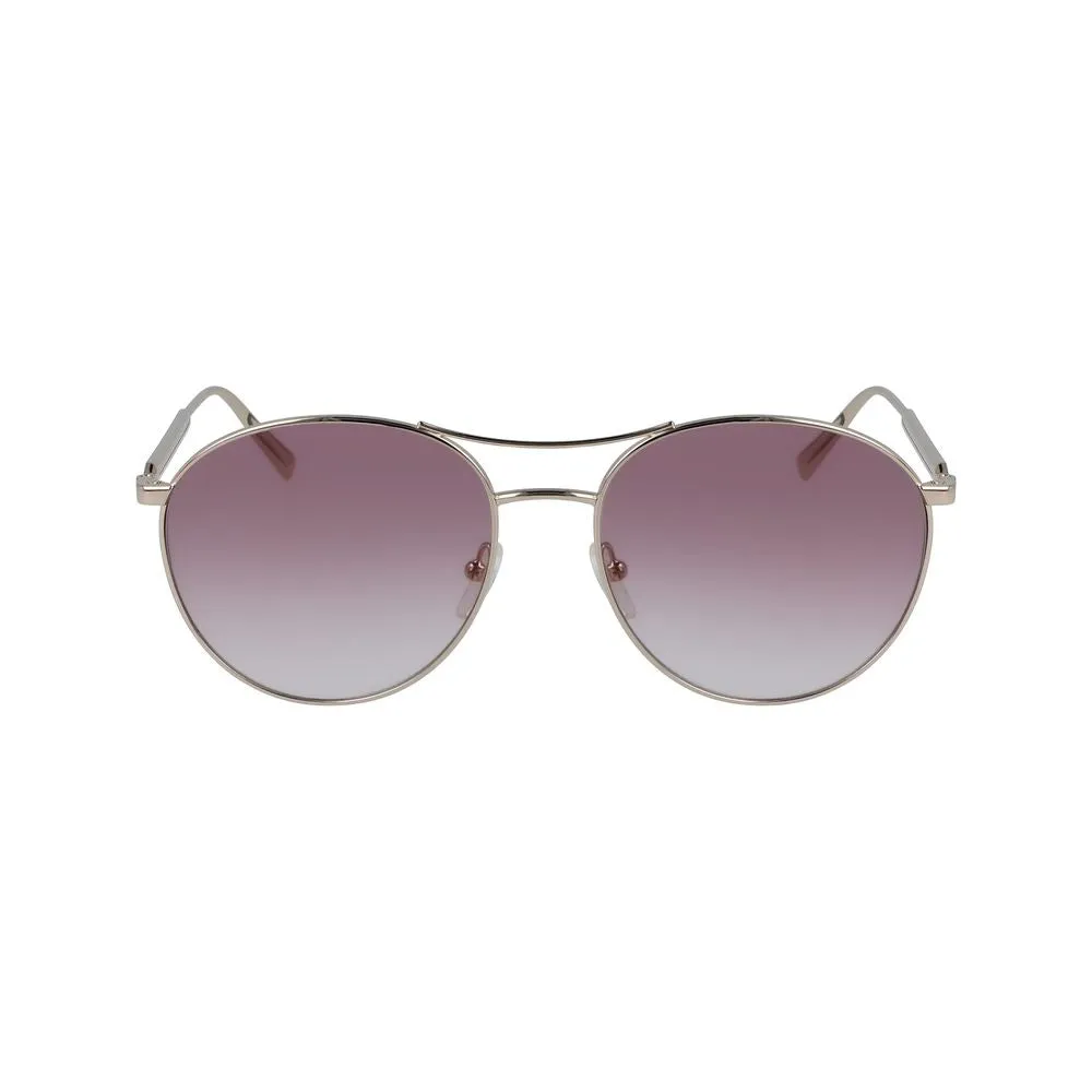 Longchamp Yellow Metal Sunglasses