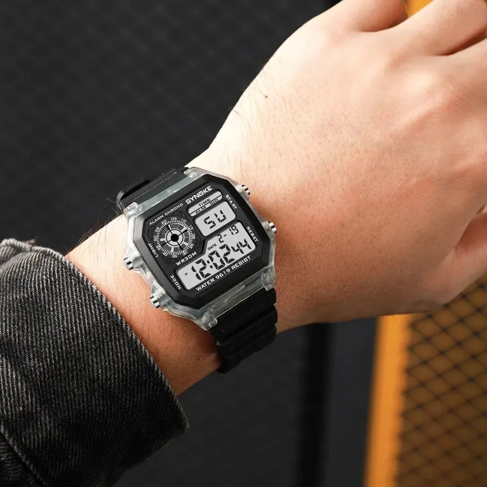 Luminous Multifunction Digital Wristwatch