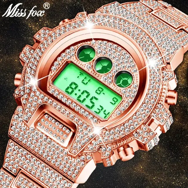 Luxury Diamond Quartz Watches