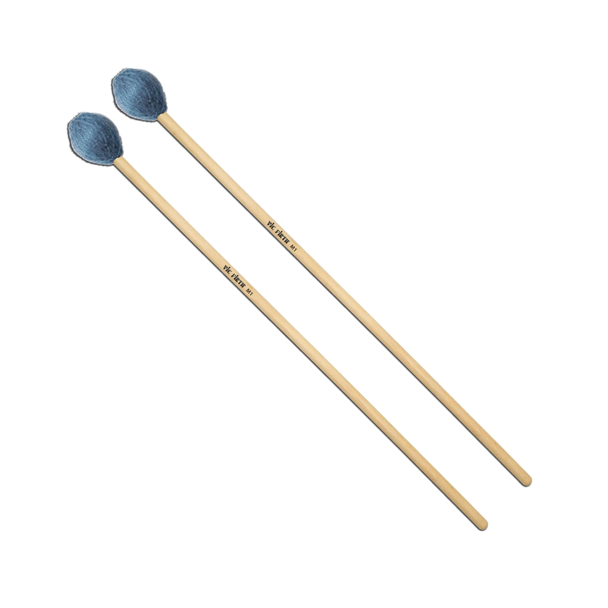 M1 - American Custom Keyboard - Soft, Teal Synthetic Yarn Mallets