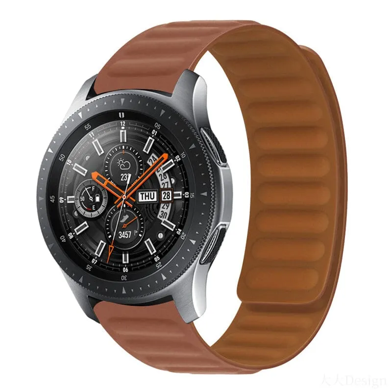 Magnetic Silicone Watch Straps Compatible with the Garmin Active S