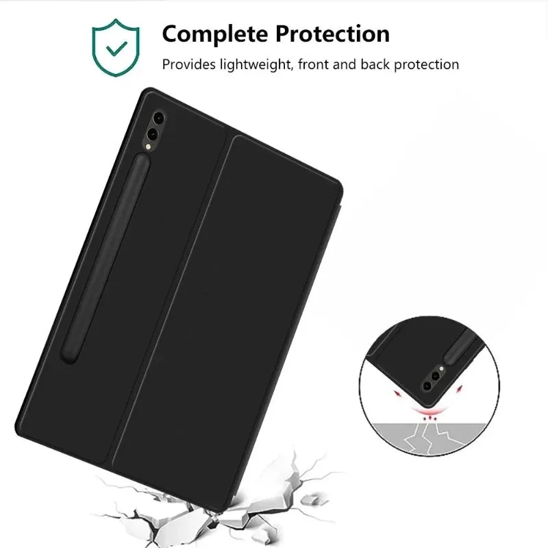 Magnetic Stand Tablet Case With Pencil Holder For Samsung Galaxy Tab S8 S9