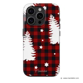 MagSafe Tough Phone Case|Winter Wonderland Plaid