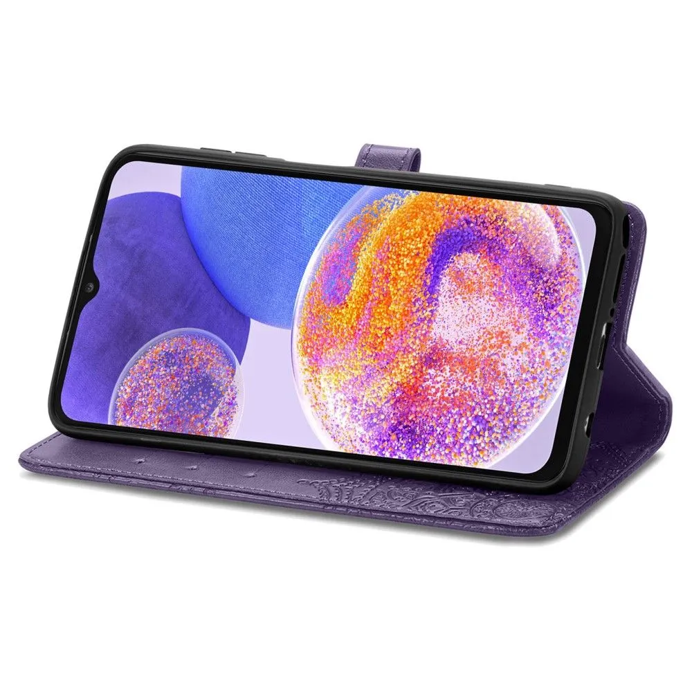 Mandala Samsung Galaxy A23 Flip case - Purple