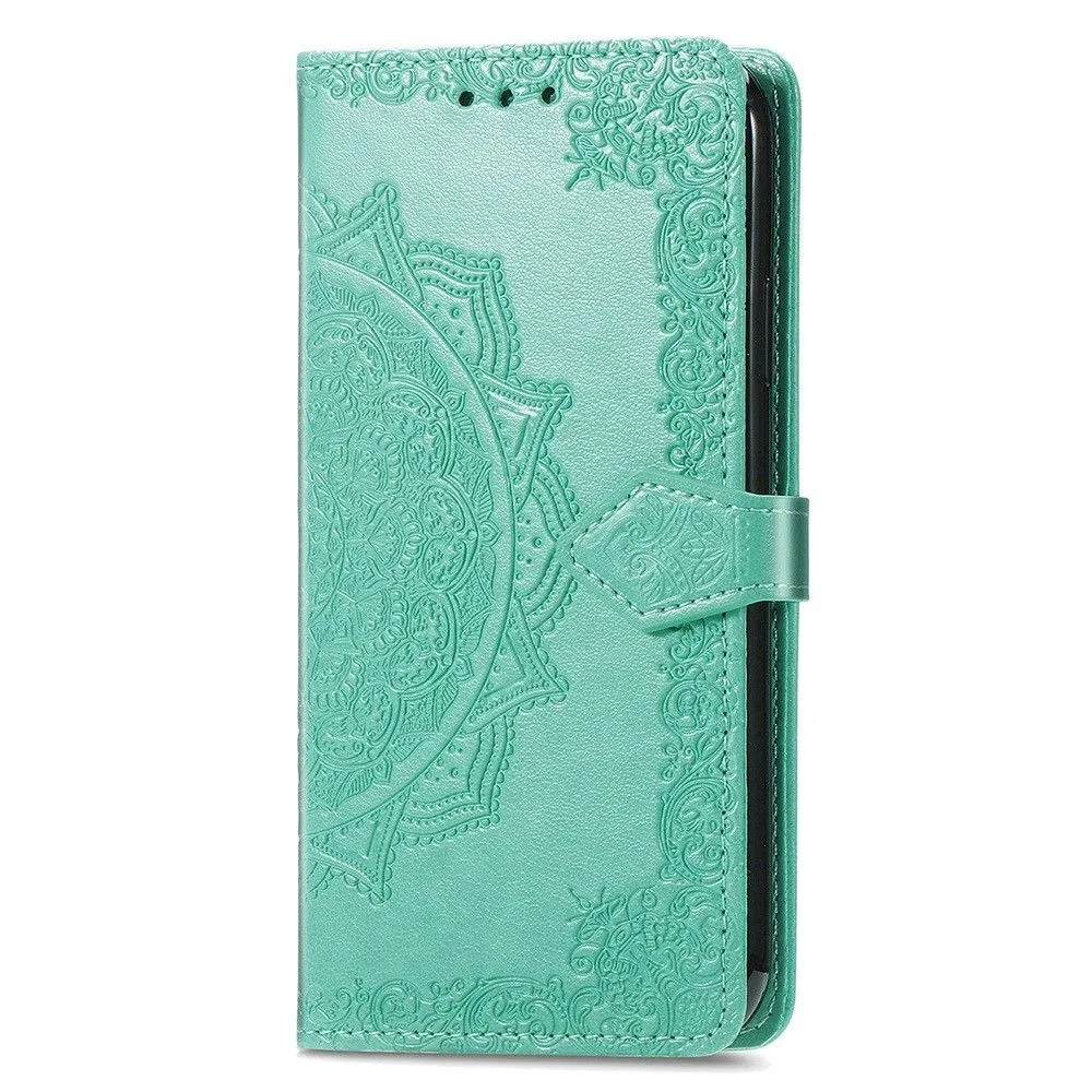 Mandala Samsung Galaxy M33 5G Flip case - Green