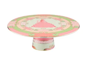 Maxwell & Williams Wicked Pink Goes Good With Green Footed Cake Stand 28cm Glinda