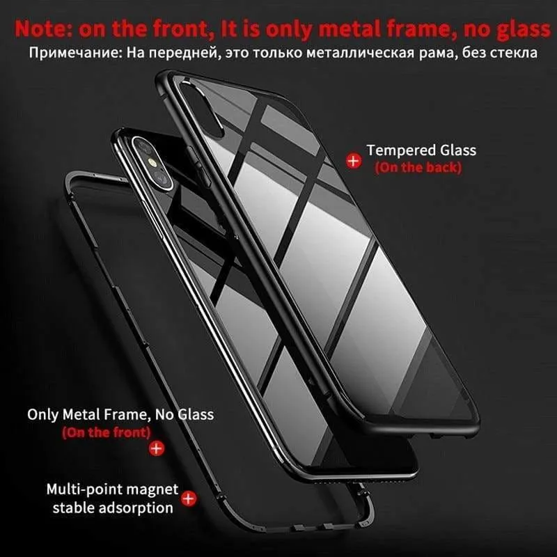 Metal Magnetic Case for iPhone & Samsung