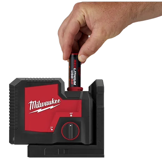 Milwaukee 3510-21 USB Rechargeable Green 3-Point Laser