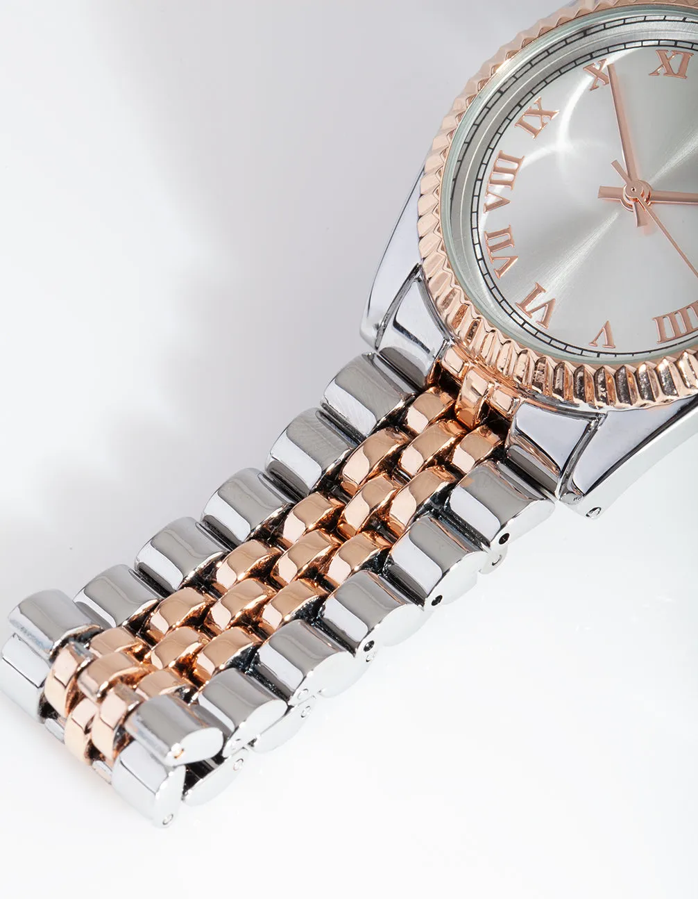 Mixed Metal Classic Luxe Watch