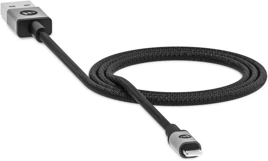 Mophie 1M USB A to Lightning Charging Cable Black - 409903214