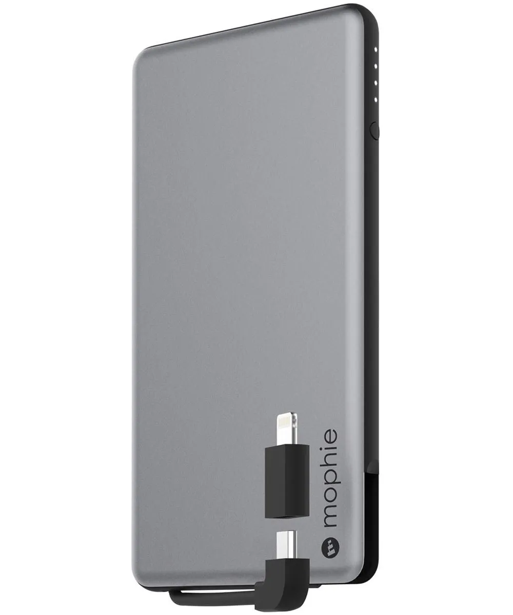 mophie Powerstation Plus Mini Black Universal External Battery - 3460_PSPLUS-4K-2N1-SGRY-BLK