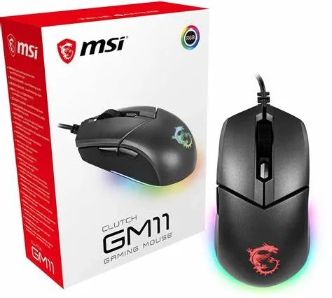 MSI CLUTCH GM11 電競滑鼠 - 5000dpi (ME-MCGM11)