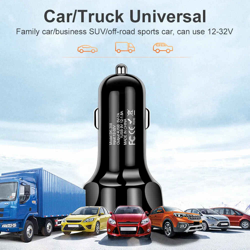 Multi-Use Fast Charging Car USB Charger