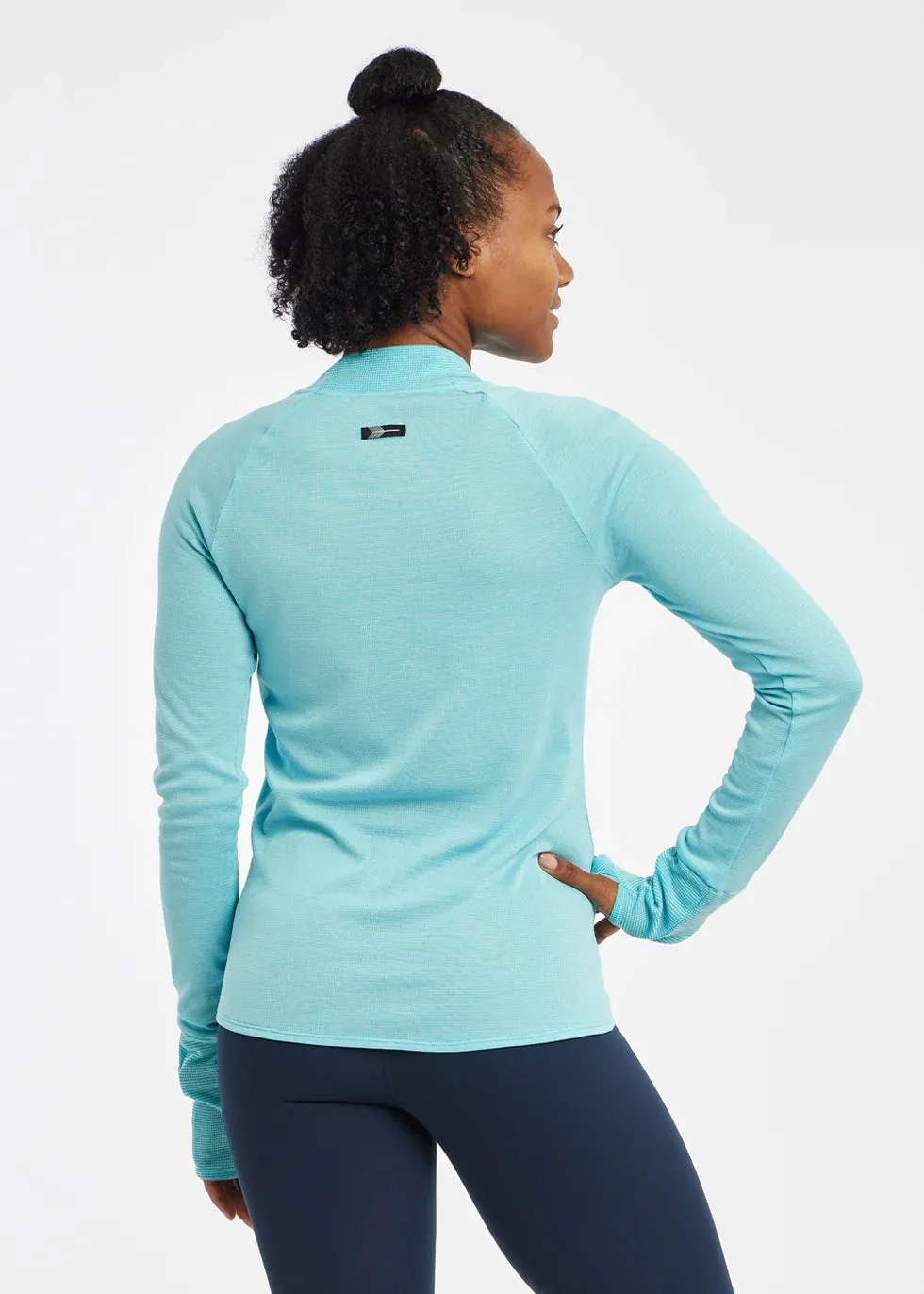 Oiselle | Flyout Wool Long Sleeve | Women's | Robin