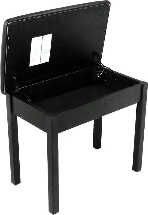 On Stage KB8902B - Flip-Top Bench (Black)