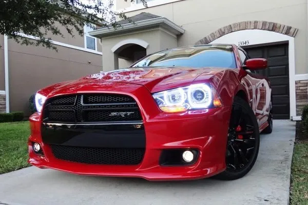 Oracle LED Projector Fog Light Halo Kit Dodge Charger SRT8 (11-14) [Waterproof] Multicolored