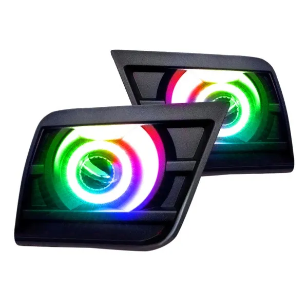 Oracle LED Projector Fog Light Halo Kit Dodge Charger SRT8 (11-14) [Waterproof] Multicolored