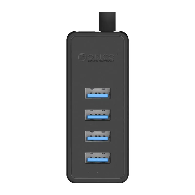 Orico 4 X Usb3.0 Port Hub 30Cm - Black