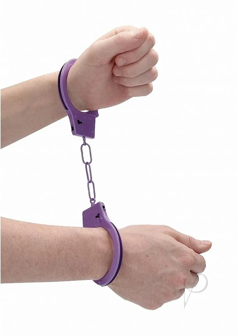 Ouch Beginners Handcuffs Purple