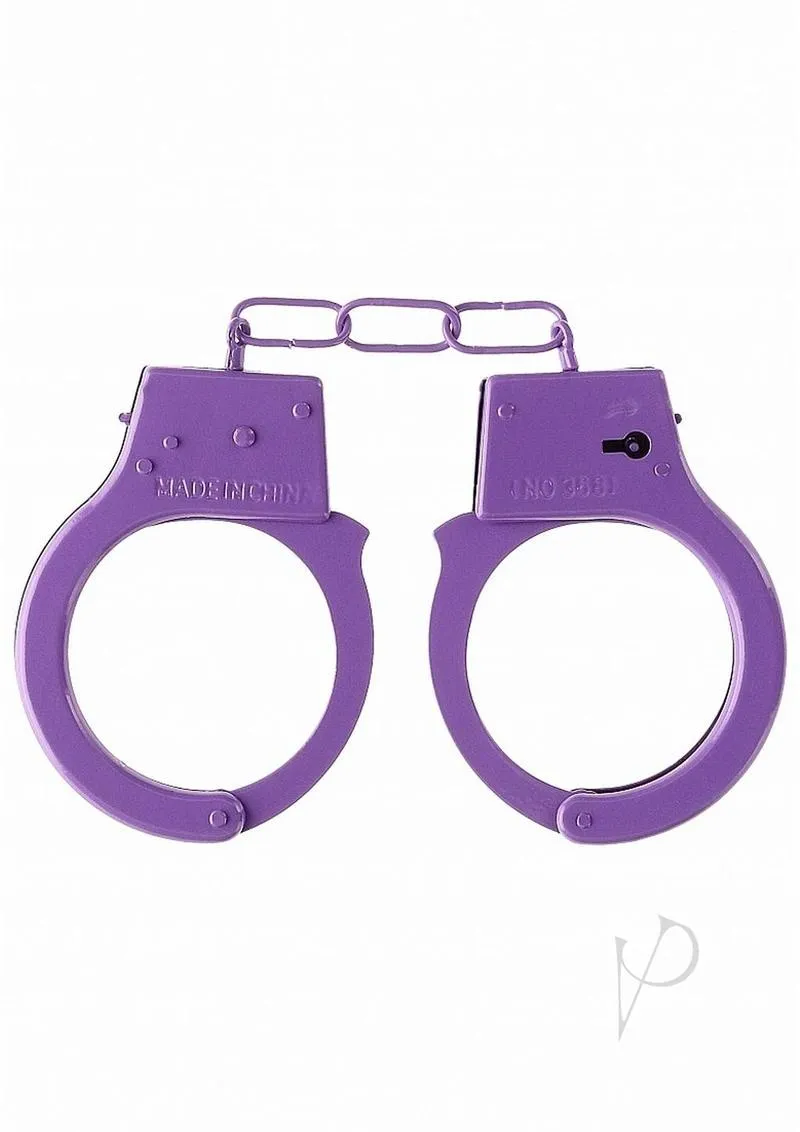 Ouch Beginners Handcuffs Purple