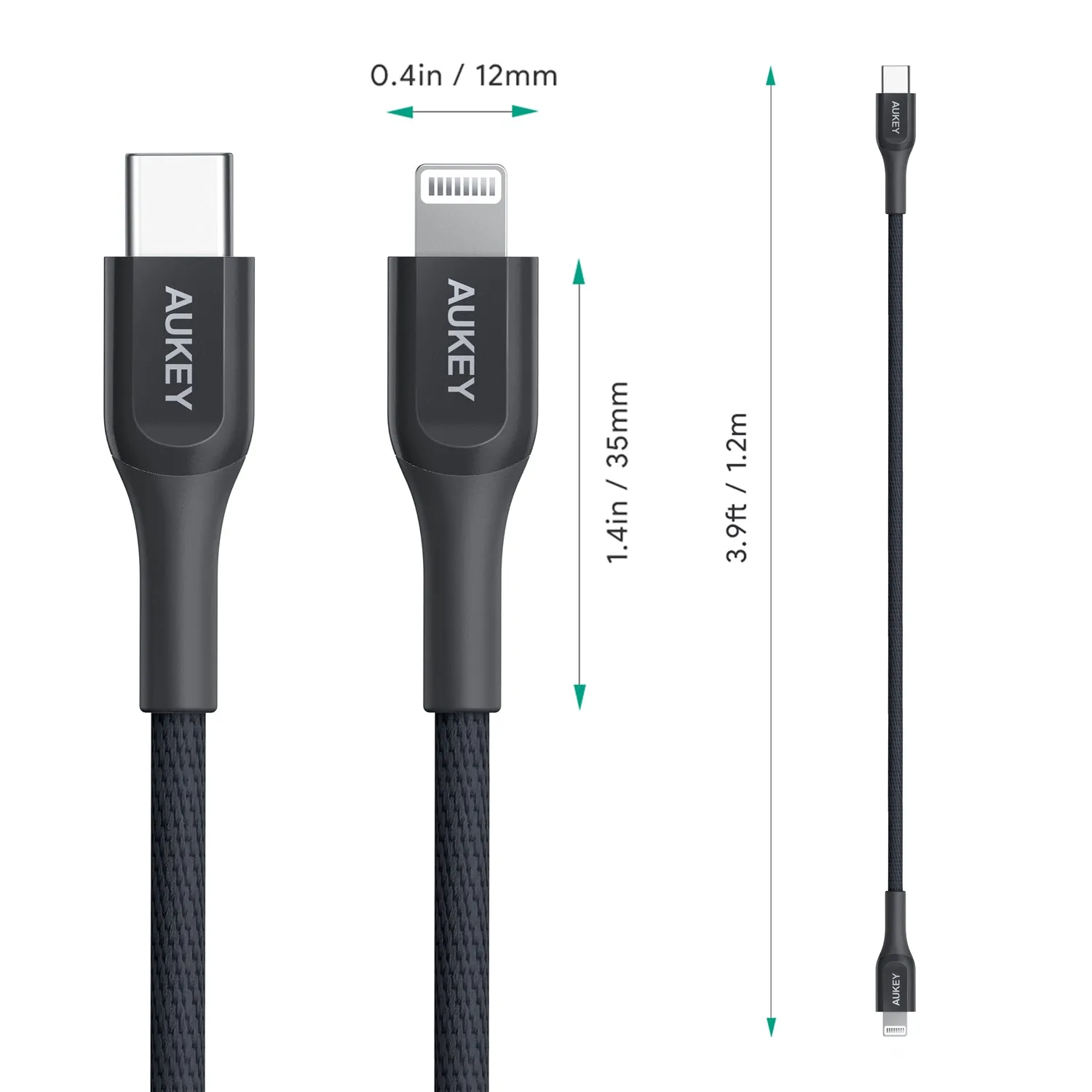 PA-Y25 20W PD Mini Charger with CB-AKL3 USB C to Lightning cable.